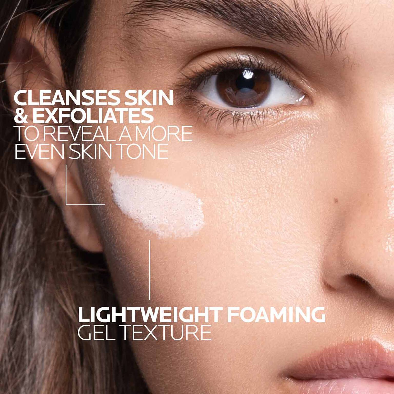 mela-b3-facial-gel-cleanser-with-melasyltm-niacinamide-p7 3_LaRochePosay-Product-MelaB3-MelaB3Cleanser-200ml-03337875890069-Texture-REV.jpg